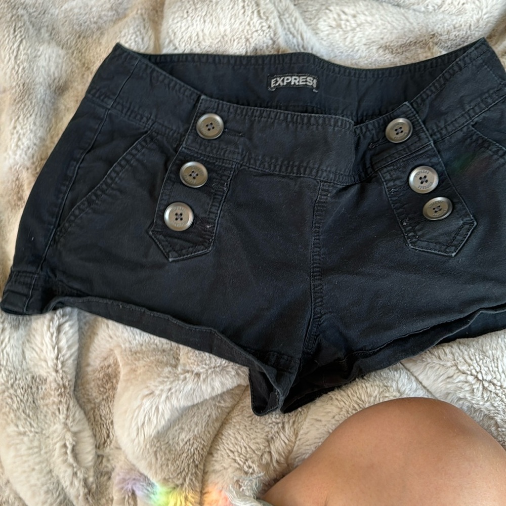 Black shorts